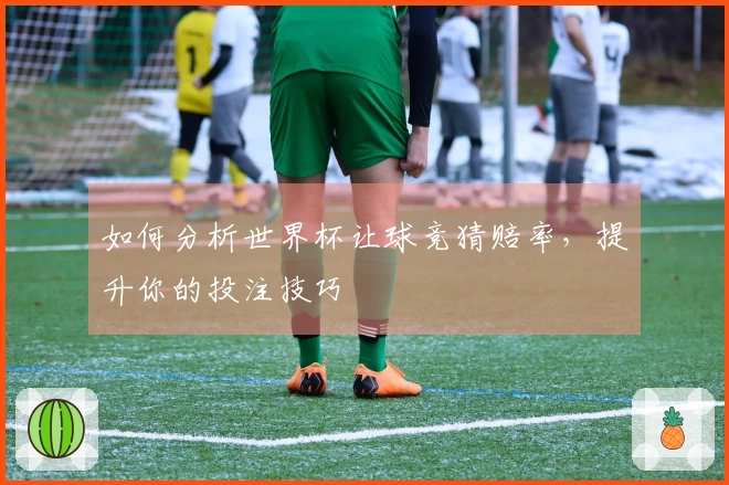 如何分析世界杯让球竞猜赔率，提升你的投注技巧